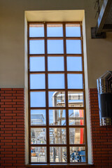 Wine factory outside the window