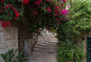 Jerusalem historic neighborhood Yemin Moshe