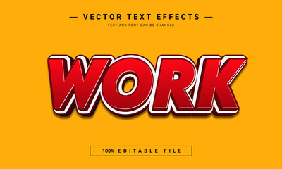 work text effect
