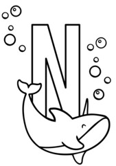 abc alphabet illustration with animals 