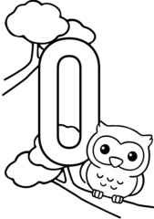 abc alphabet illustration with animals 