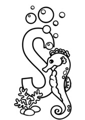 abc alphabet illustration with animals 