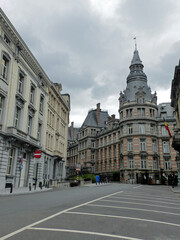 Fototapeta na wymiar Brussels, May 2019: Visit to the beautiful city of Brussels, capital of Belgium 