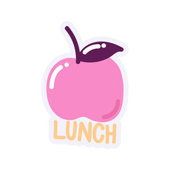 apple fruit lunch