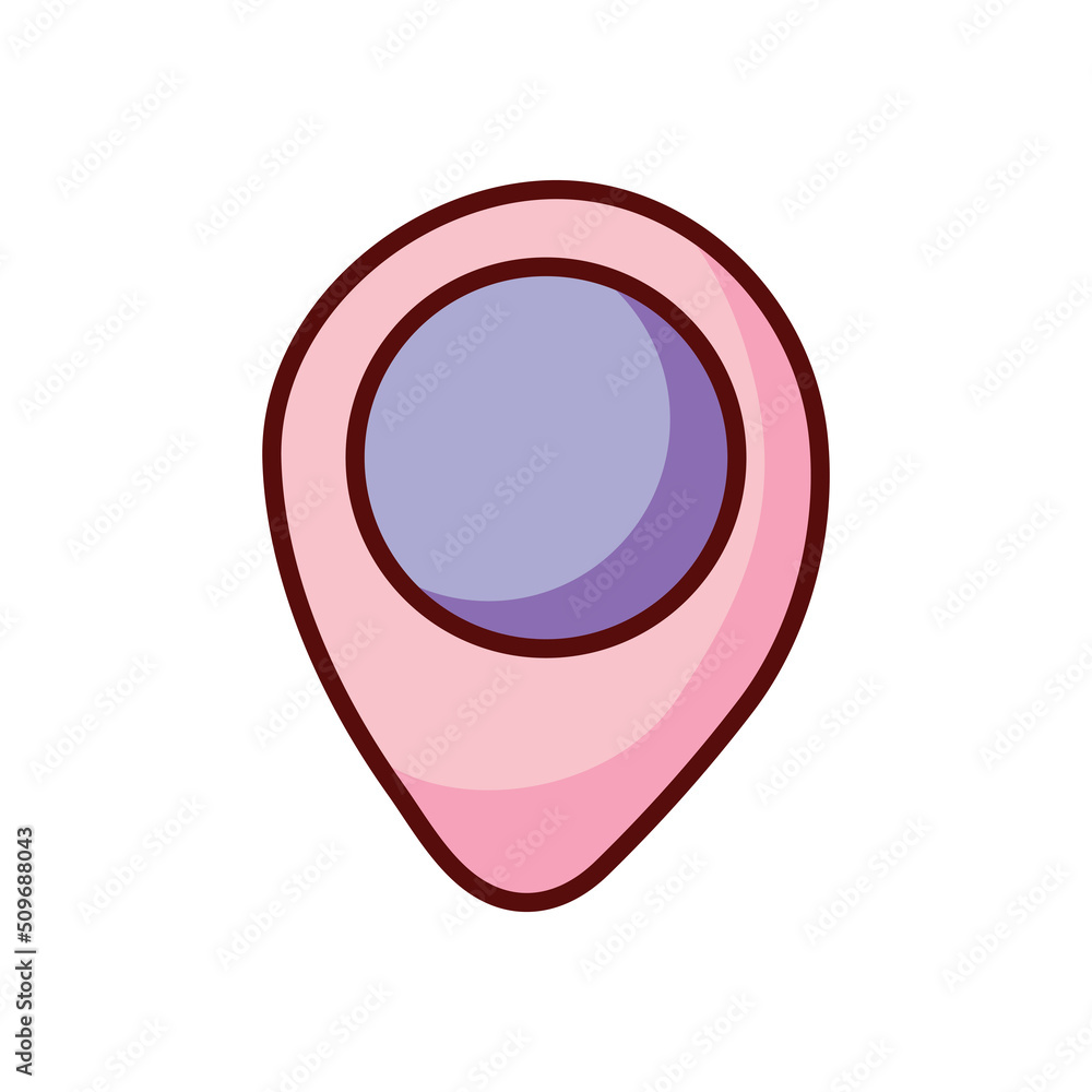 Poster pin pointer location