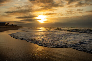 sunrise on the beach