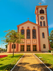 Main Catholic church in the municipality of Cambé, in southern Brazil