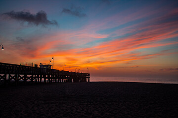 sunrise at the beach