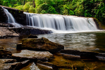 waterfall in the park