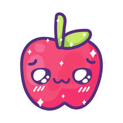 apple kawaii fruit