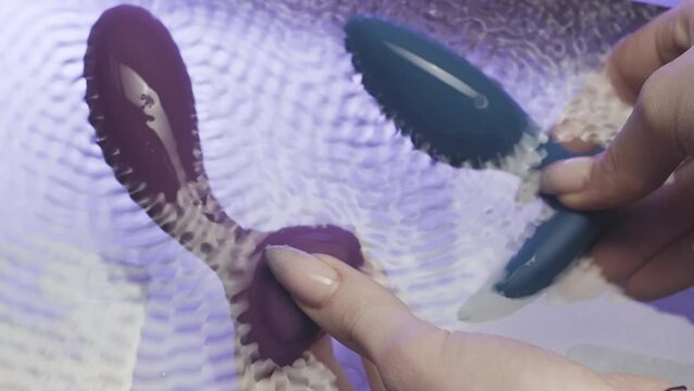 Sex vibrators. Action. New models of sex toys and vibrators for women. Vibrators for female self-satisfaction. Sex industry