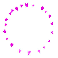 St Valentine Sale Template. Greeting Banner For Gift. Vintage Frame. Pink Retro Illustration. Romantic Backdrop For Couple. Rose Random Poster. Red St Valentine Sale Template.