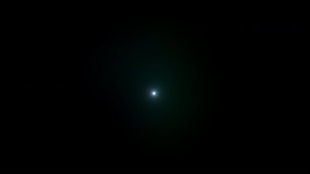 Abstract Light Circular Particle Animations. 3 Items.