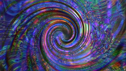 Abstract gradient glowing fantasy background.