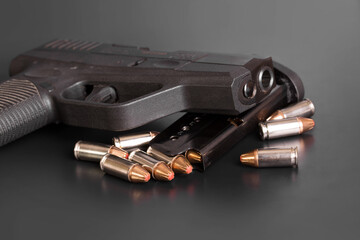 9mm Handgun with Ammo