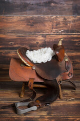 Newborn Saddle Backdrop