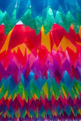 bandeirinhas coloridas decorativas de festa junina no brasil