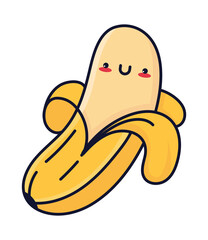 kawaii food banana