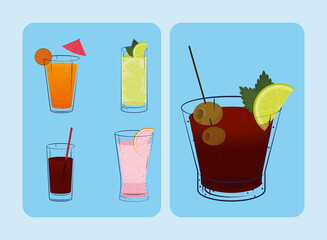 cocktails drinks alcohol