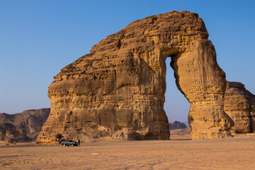 elephant rock in saudi arabia al ula