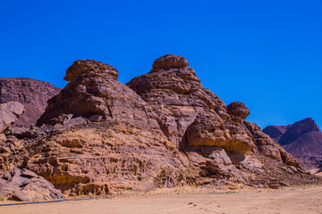 Fototapeta premium al ula rocks and limestones 