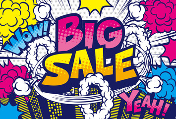 お店の販売促進用のセールのPOP素材