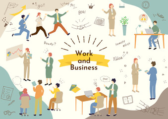 ビジネスシーン素材集