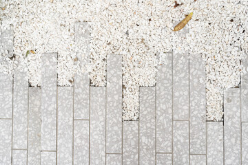 White marble bricks wall for background, marble tile wall pattern, for Interiors design.