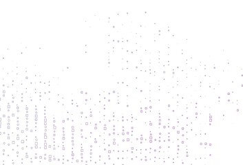 Light Pink, Blue vector layout with rectangles, squares.