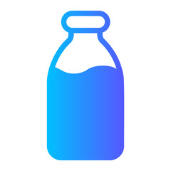 milk gradient icon