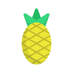 pineapple icon design template vector illustration