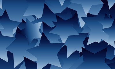 Obraz premium Abstrack Background Star Blue Gradient