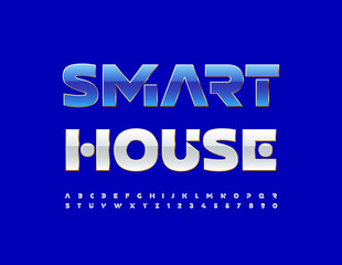 Fototapeta premium Vector eco Poster Agro World. Bright Green Font. Artistic Alphabet Letters and Numbers set