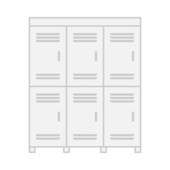 locker icon design template vector illustration