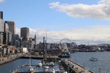 Naklejka premium Seattle Skyline