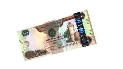 Obraz na płótnie Canvas United Arab Emirates dirham currency