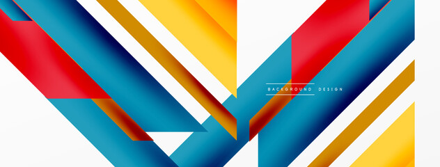 Dynamic lines background. Wallpaper for concept of AI technology, blockchain, communication, 5G, science, business and technology