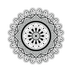ornamental round lace ornament