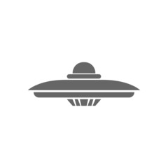 UFO icon logo design illustration