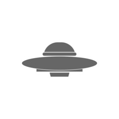 UFO icon logo design illustration