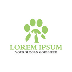 pets care logo , veterinary logo vector