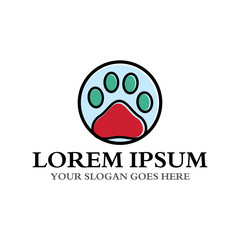 pets care logo , veterinary logo vector
