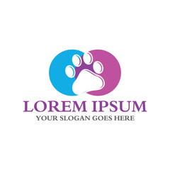 pets care logo , veterinary logo vector