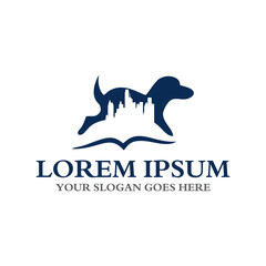 city pet logo , veterinary logo