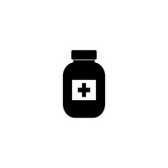 Pill icon in isolated on background. symbol for your web site design logo, app, Pill icon Vector illustration.
