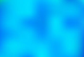 Light Blue, Green vector blurred and colored template.