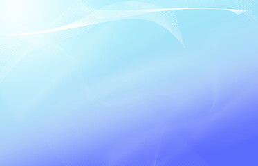 white wave on a blue background. abstract wallpaper