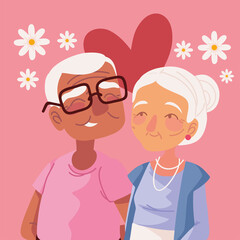 grandpa and grandma