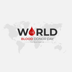 World blood donor day social media post