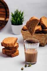 tea with toast 
